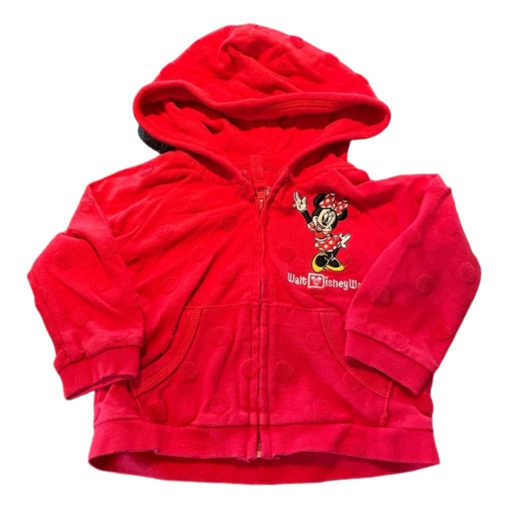 Minnie Mouse Zippered Hoodie